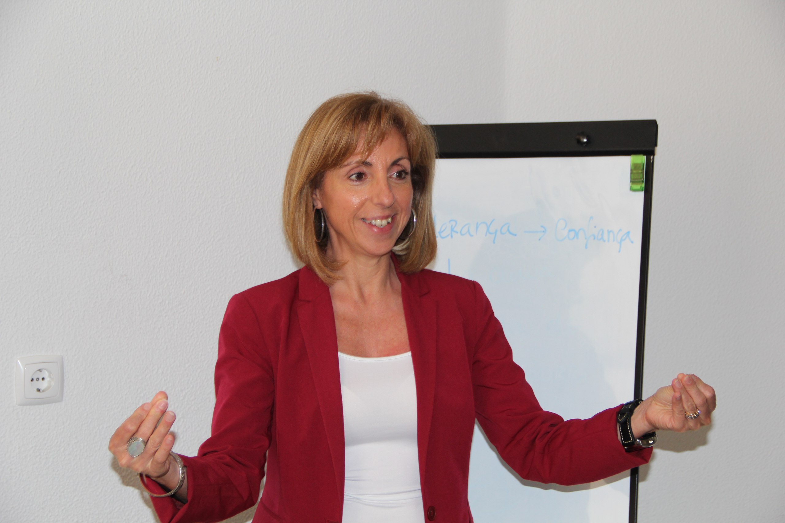 Sessão de mentoria em grupo com Sandra Félix