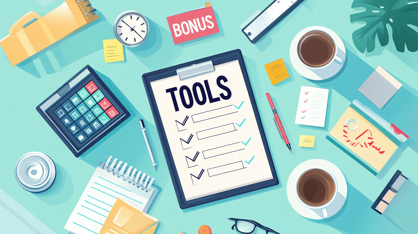 Ferramentas e templates exclusivos